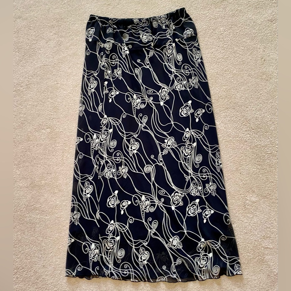 Floral Duo Maternity Skirt